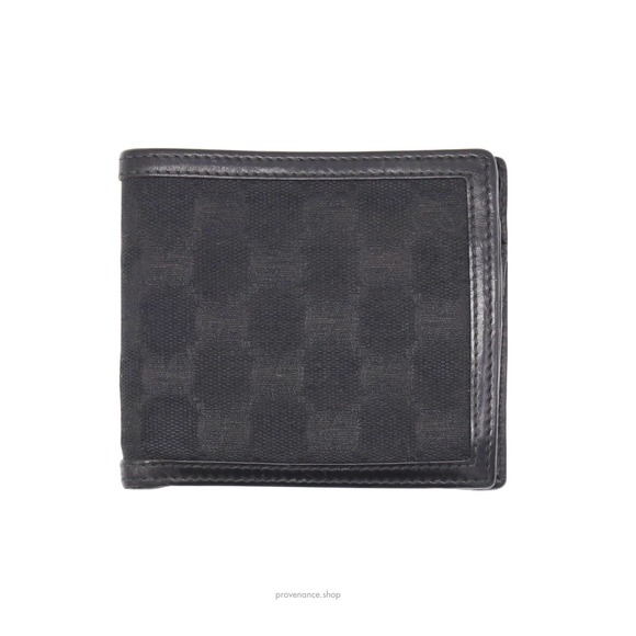 🔴 Bifold Wallet - GG Canvas with Leather Trim